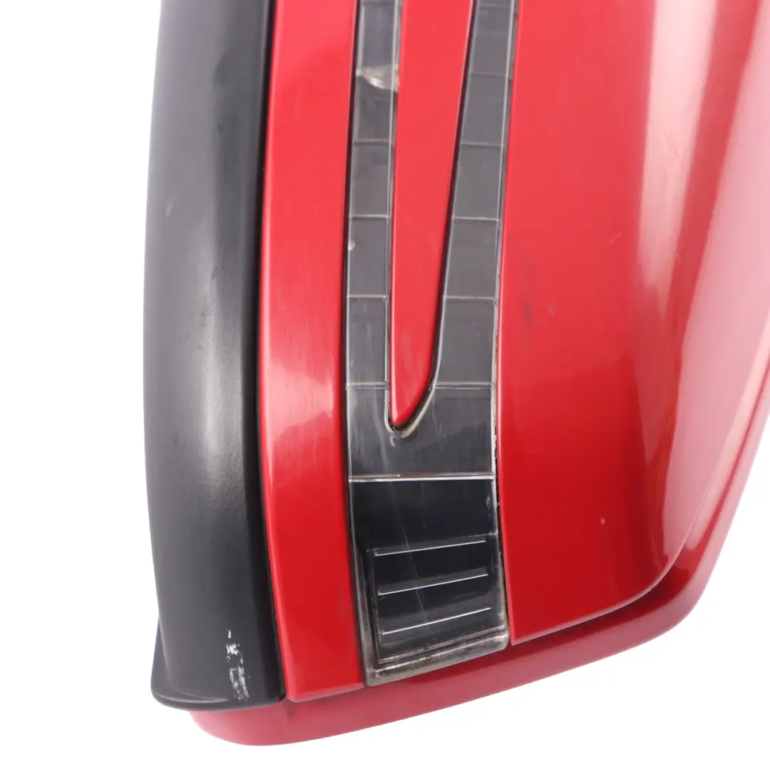 Mercedes W204 Wing Mirror Outside Door Left N/S Feueropal Fire Opal Red - 590 - SKU rhd-A2048103776-FUP - Part number A2048103776