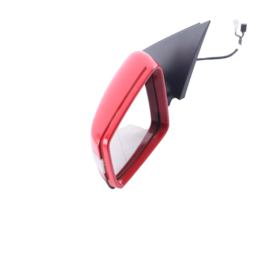 Mercedes W204 Wing Mirror Outside Door Left N/S Feueropal Fire Opal Red - 590 - SKU rhd-A2048103776-FUP - Part number A2048103776