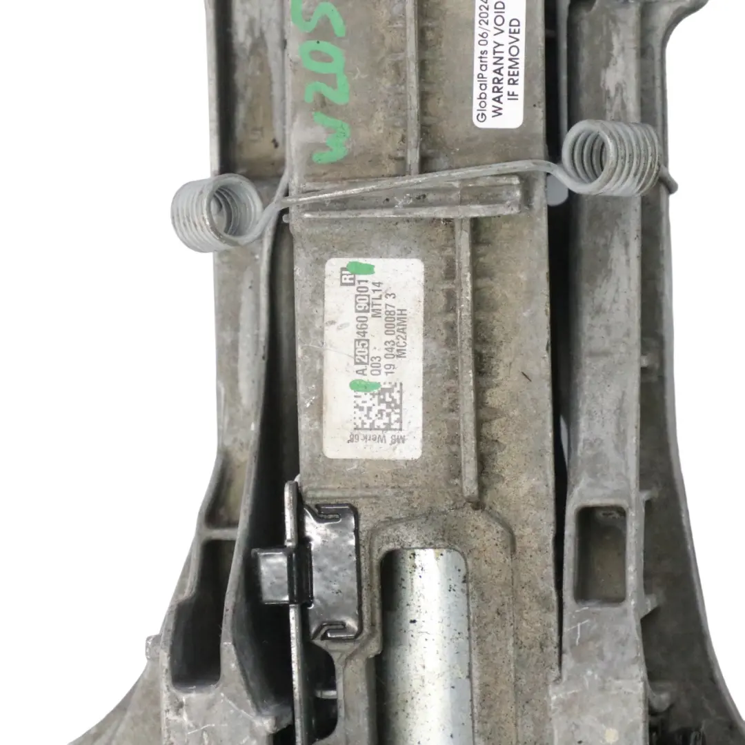 Mercedes W205 Steering Column Manual Adjustable Shaft Tube - SKU rhd-A2054609001-1 - Part number A2054609001
