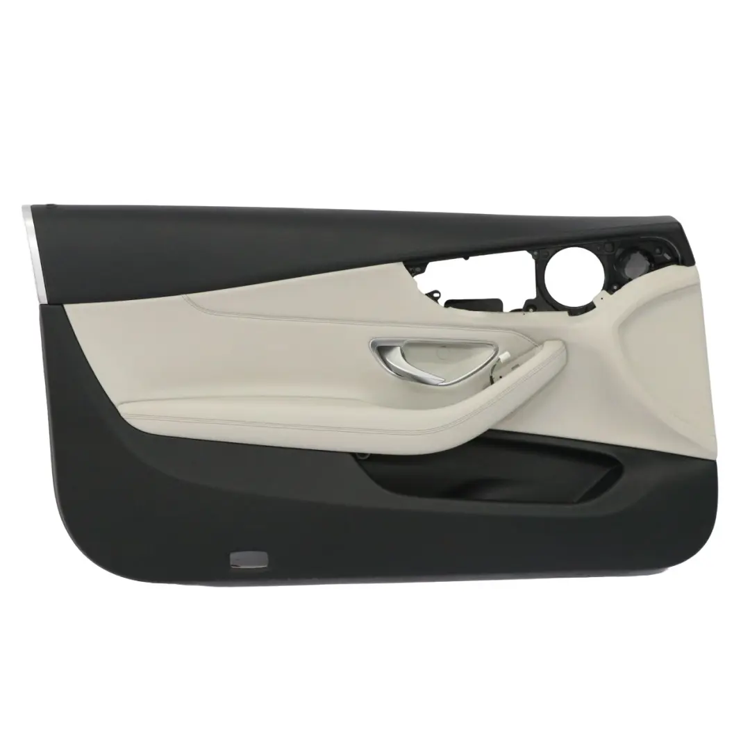 Door Card Panel Trim Front Left N/S Black Leather to Mercedes W205 C205 with Part number A2057202715 Mercedes W205 C205 Door Card Panel Trim Front Left N/S Black Leather - SKU rhd-A2057202715-1 - Part number A2057202715