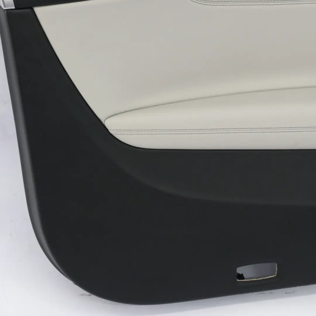 Mercedes W205 C205 Door Card Panel Trim Front Left N/S Black Leather - SKU rhd-A2057202715-1 - Part number A2057202715