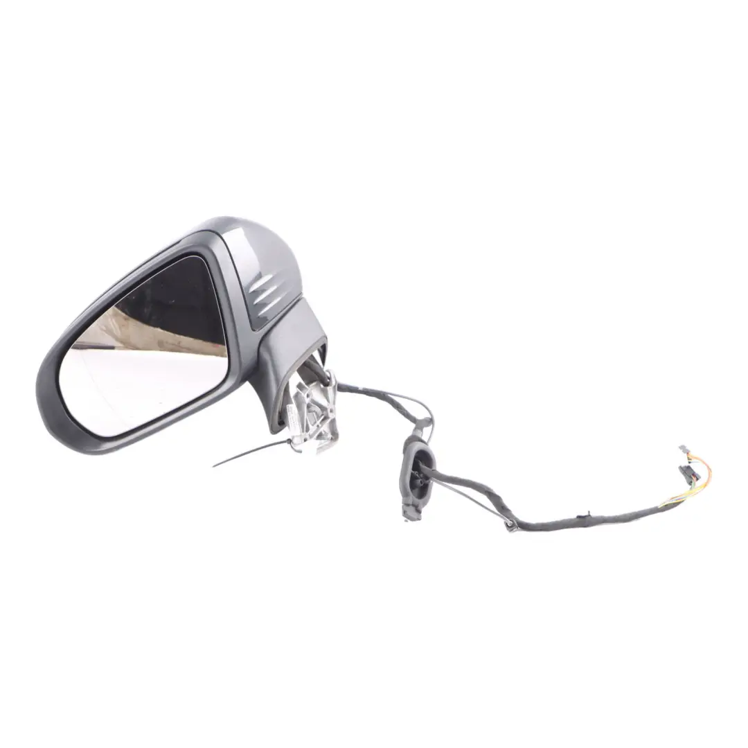Mercedes C205 Coupe Wing Mirror Left N/S Obsidian Black Metallic - 197 - SKU rhd-A2058104105-OB - Part number A2058104105