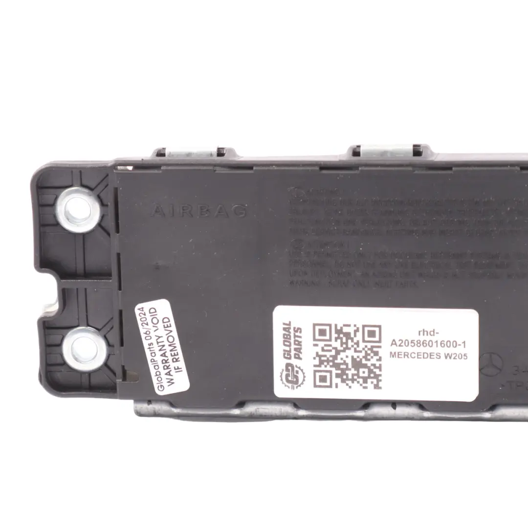 Mercedes W205 Dashboard Front Right O/S Driver Knee Air Module - SKU rhd-A2058601600-1 - Part number A2058601600
