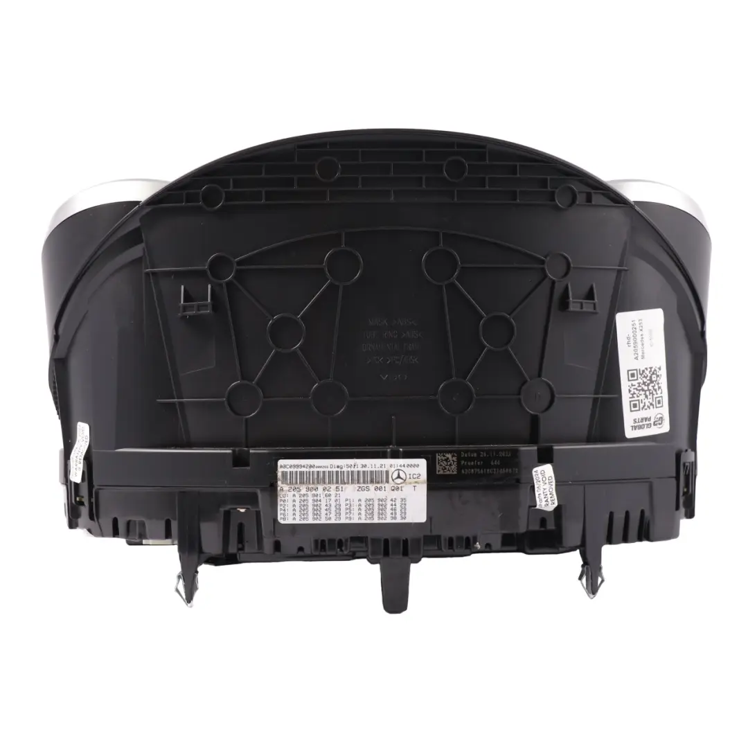 Instrument Cluster Speedometer Speedo Automatic to Mercedes W205 Petrol with Part number A2059000251 Mercedes W205 Petrol Instrument Cluster Speedometer Speedo Automatic - SKU rhd-A2059000251 - Part number A2059000251