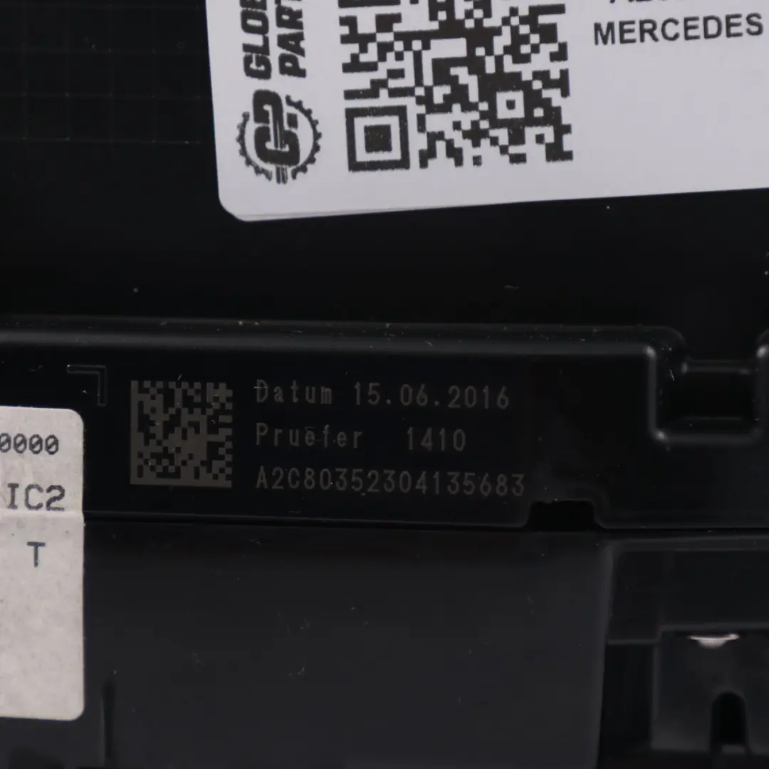 Instrument Cluster Speedometer Speedo Automatic to Mercedes W205 Petrol with Part number A2059002027 Mercedes W205 Petrol Instrument Cluster Speedometer Speedo Automatic - SKU rhd-A2059002027 - Part number A2059002027