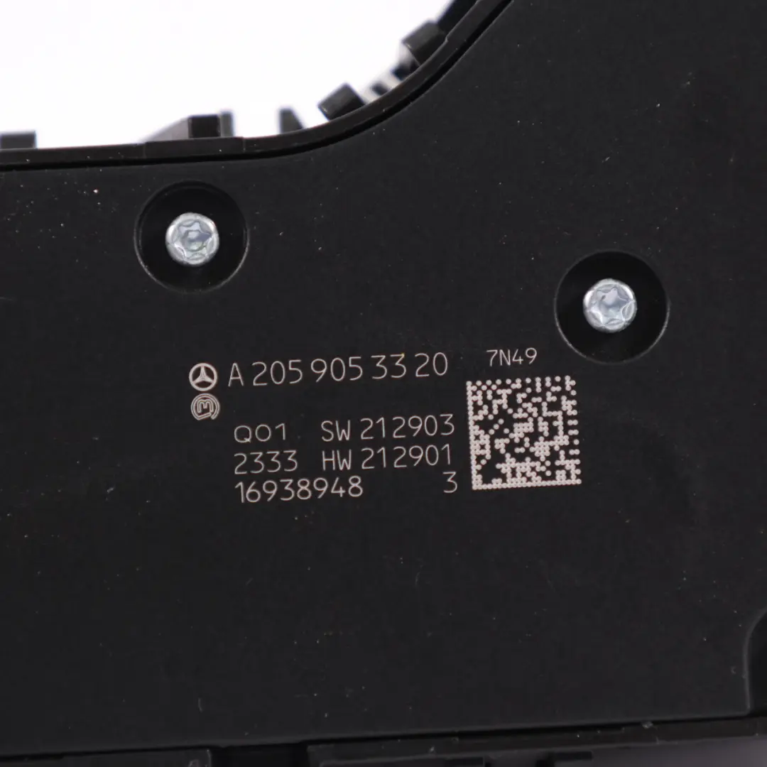 Adjustment Switch Block Left N/S Door to Mercedes C253 Seat with Part number A2059053320 Mercedes C253 Seat Adjustment Switch Block Left N/S Door - SKU rhd-A2059053320 - Part number A2059053320
