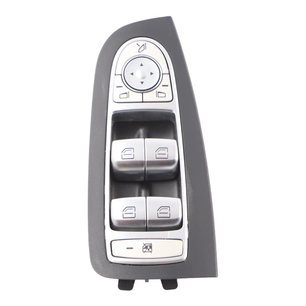 Window Lifter Switch Front Driver Side Control Panel to Mercedes W205 with Part number A2059056811 Mercedes W205 Window Lifter Switch Front Driver Side Control Panel - SKU rhd-A2059056811 - Part number A2059056811