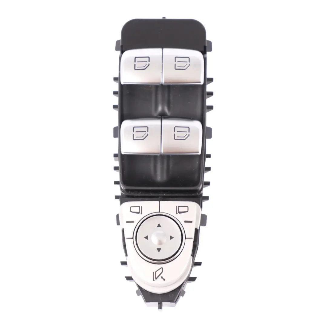 Window Switch Mercedes A205 Driver Door O/S Mirror Adjustment Switch to with Part number A2059057211 Window Switch Mercedes A205 Driver Door O/S Mirror Adjustment Switch - SKU A2059057211 - Part number A2059057211