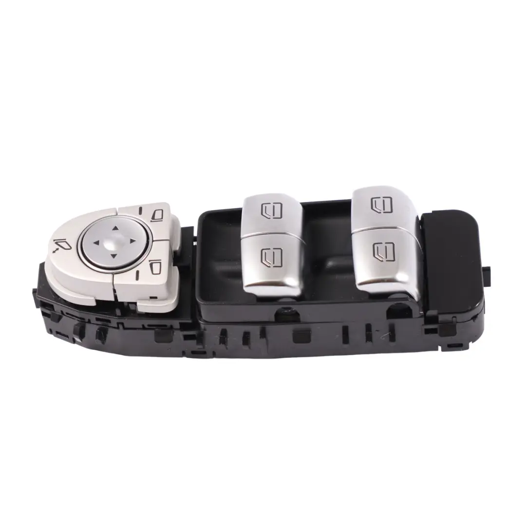 Window Switch Mercedes A205 Driver Door O/S Mirror Adjustment Switch to with Part number A2059057211 Window Switch Mercedes A205 Driver Door O/S Mirror Adjustment Switch - SKU A2059057211 - Part number A2059057211
