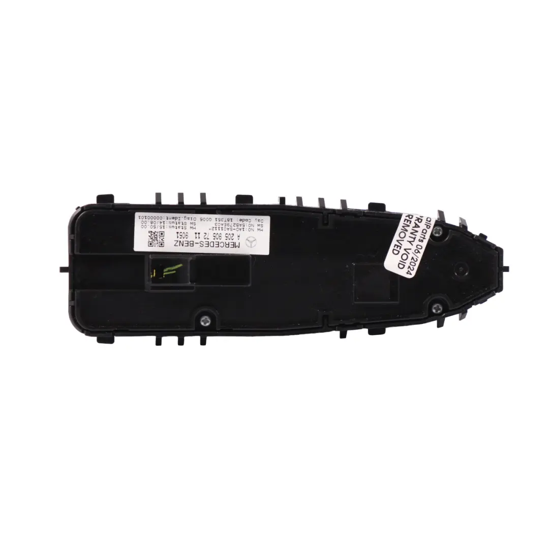  Window Switch Mercedes A205 Driver Door O/S Mirror Adjustment Switch - SKU A2059057211 - Part number A2059057211
