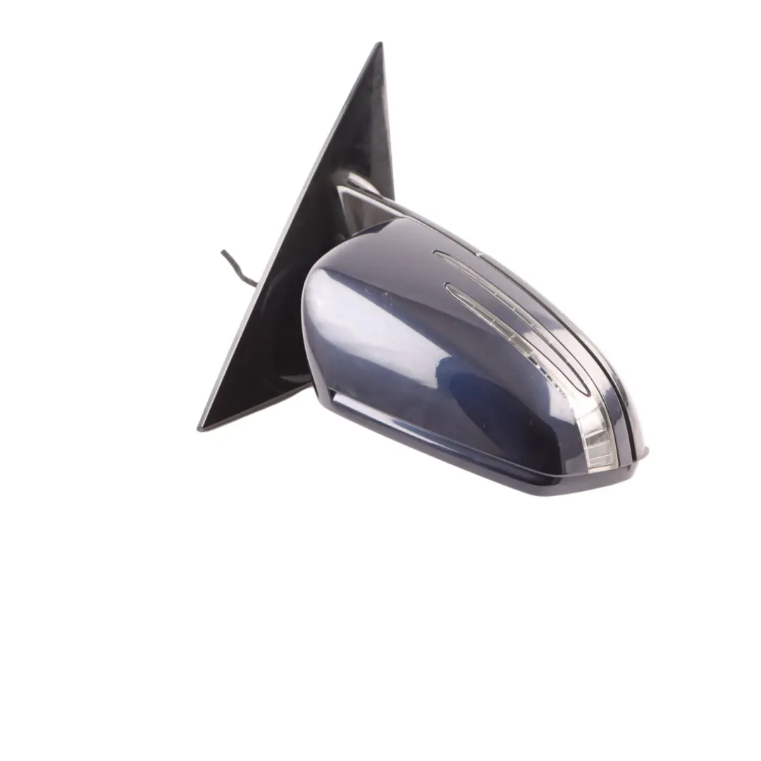 Mercedes W207 Wing Mirror Door Right O/S High Gloss Cavansite Blue - 890 - SKU rhd-A2078101676-CVB - Part number A2078101676