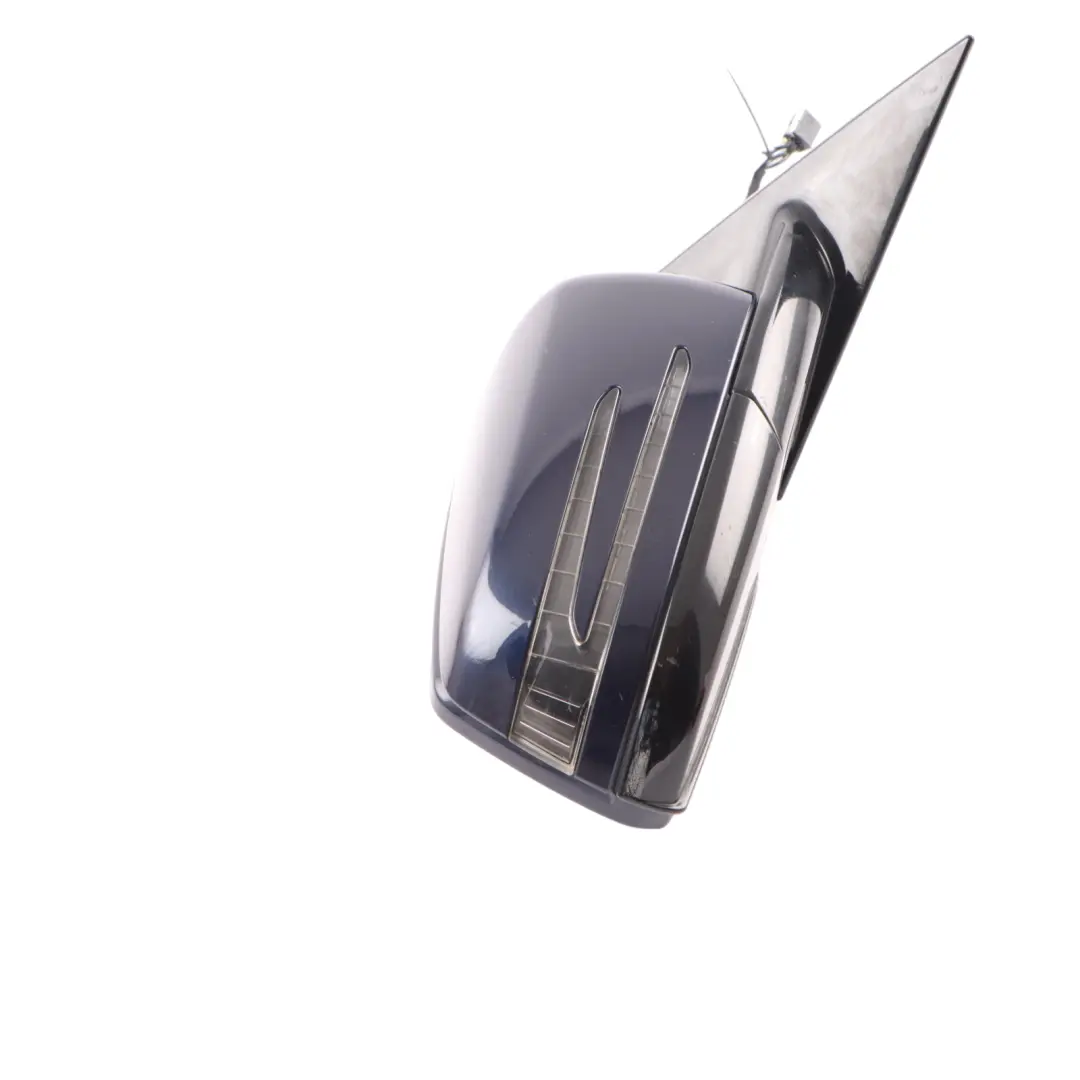 Mercedes W207 Wing Mirror Door Right O/S High Gloss Cavansite Blue - 890 - SKU rhd-A2078101676-CVB - Part number A2078101676