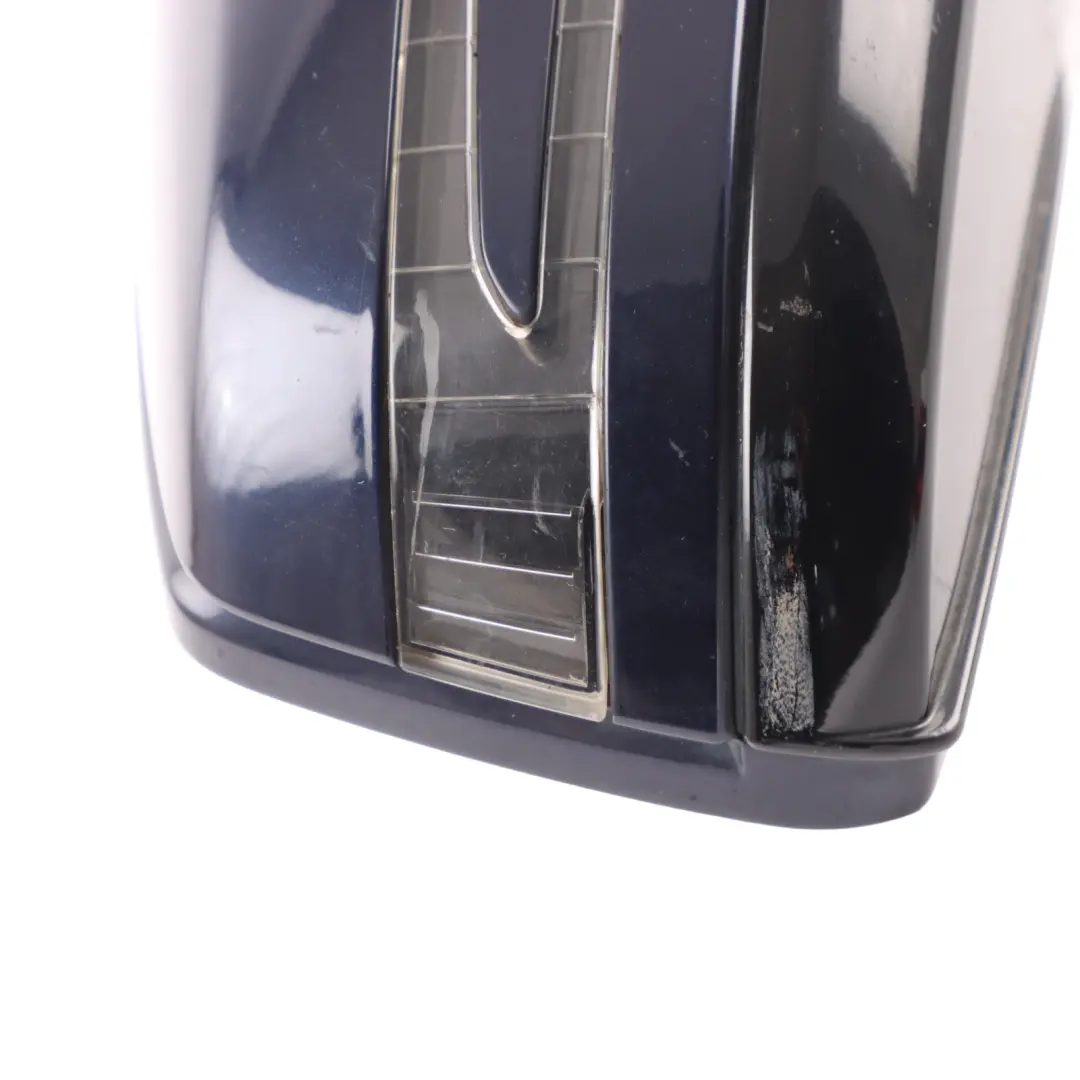 Mercedes W207 Wing Mirror Door Right O/S High Gloss Cavansite Blue - 890 - SKU rhd-A2078101676-CVB - Part number A2078101676