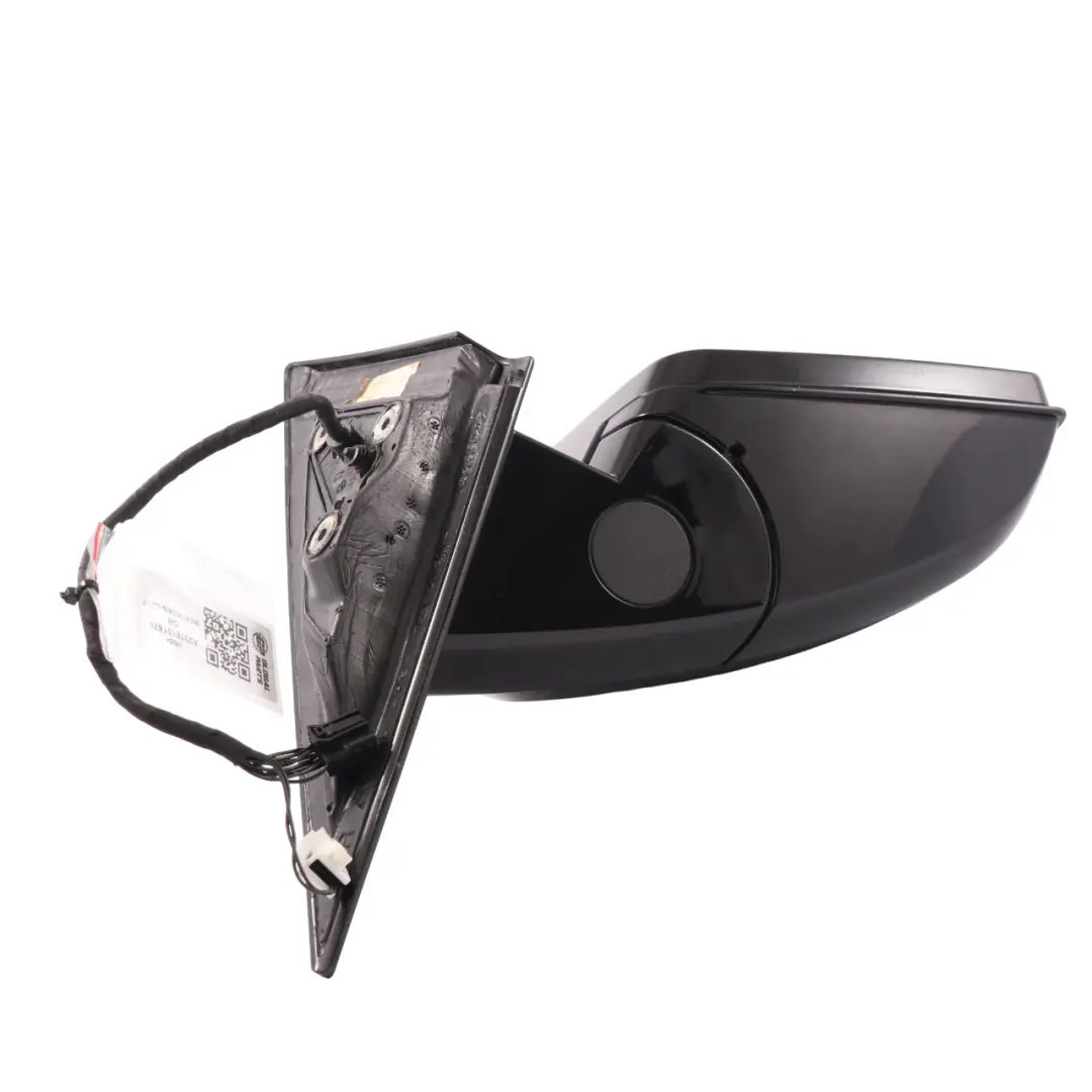 Mercedes C207 Wing Mirror Door Right O/S High Gloss Auto Dip Obsidian Black 197 - SKU rhd-A2078101676-OB - Part number A2078101676