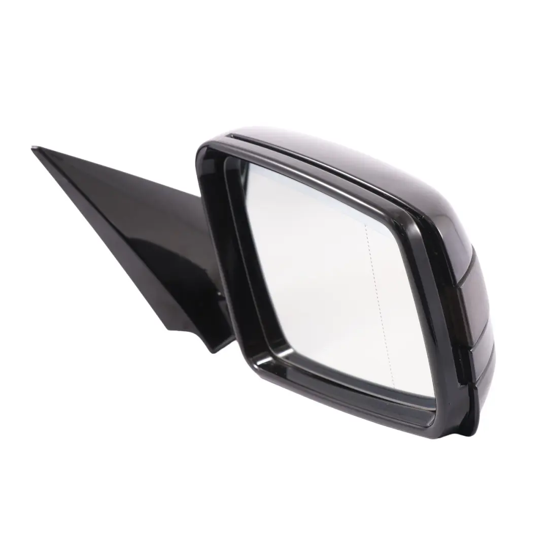 Mercedes C207 Wing Mirror Door Right O/S High Gloss Auto Dip Obsidian Black 197 - SKU rhd-A2078101676-OB - Part number A2078101676
