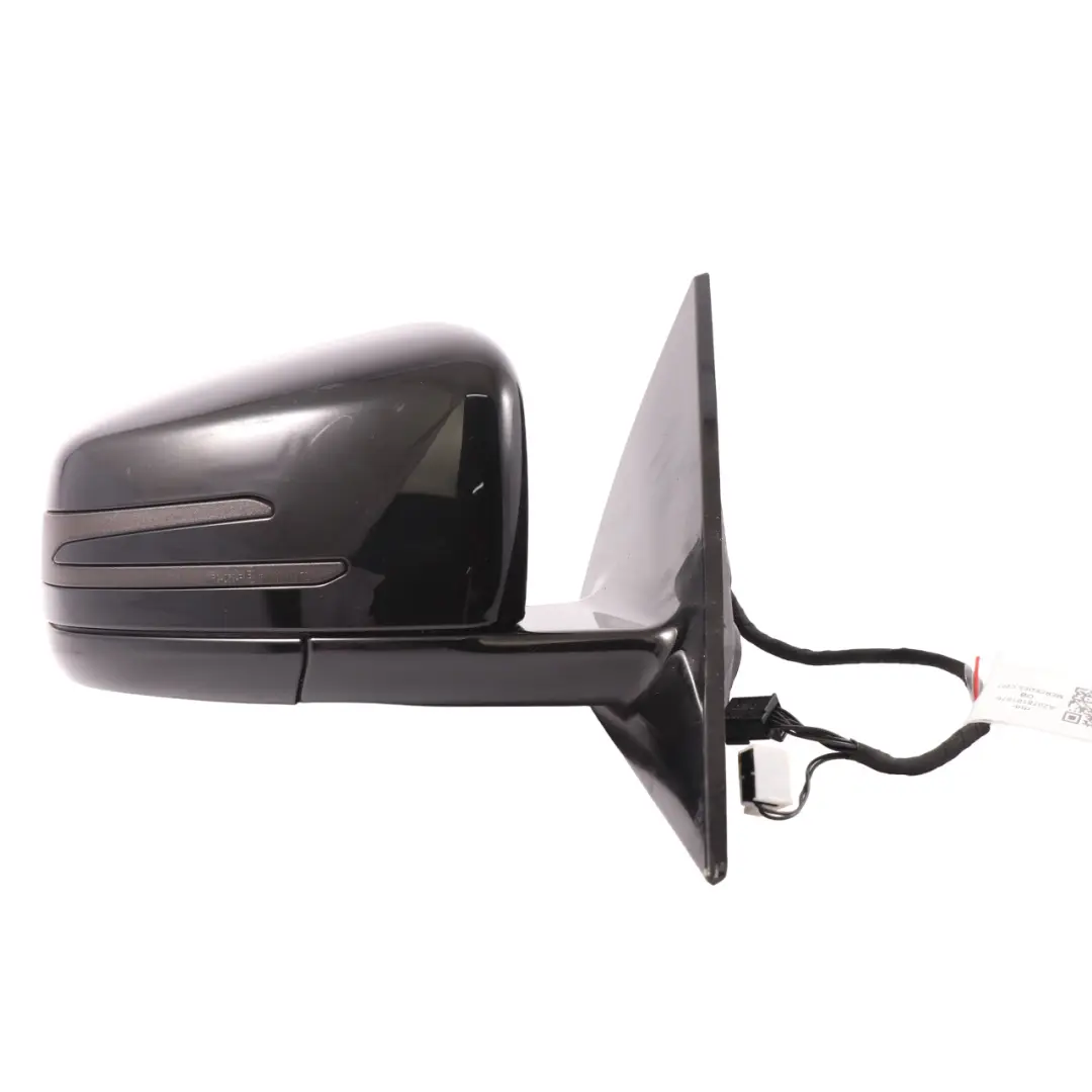 Mercedes C207 Wing Mirror Door Right O/S High Gloss Auto Dip Obsidian Black 197 - SKU rhd-A2078101676-OB - Part number A2078101676