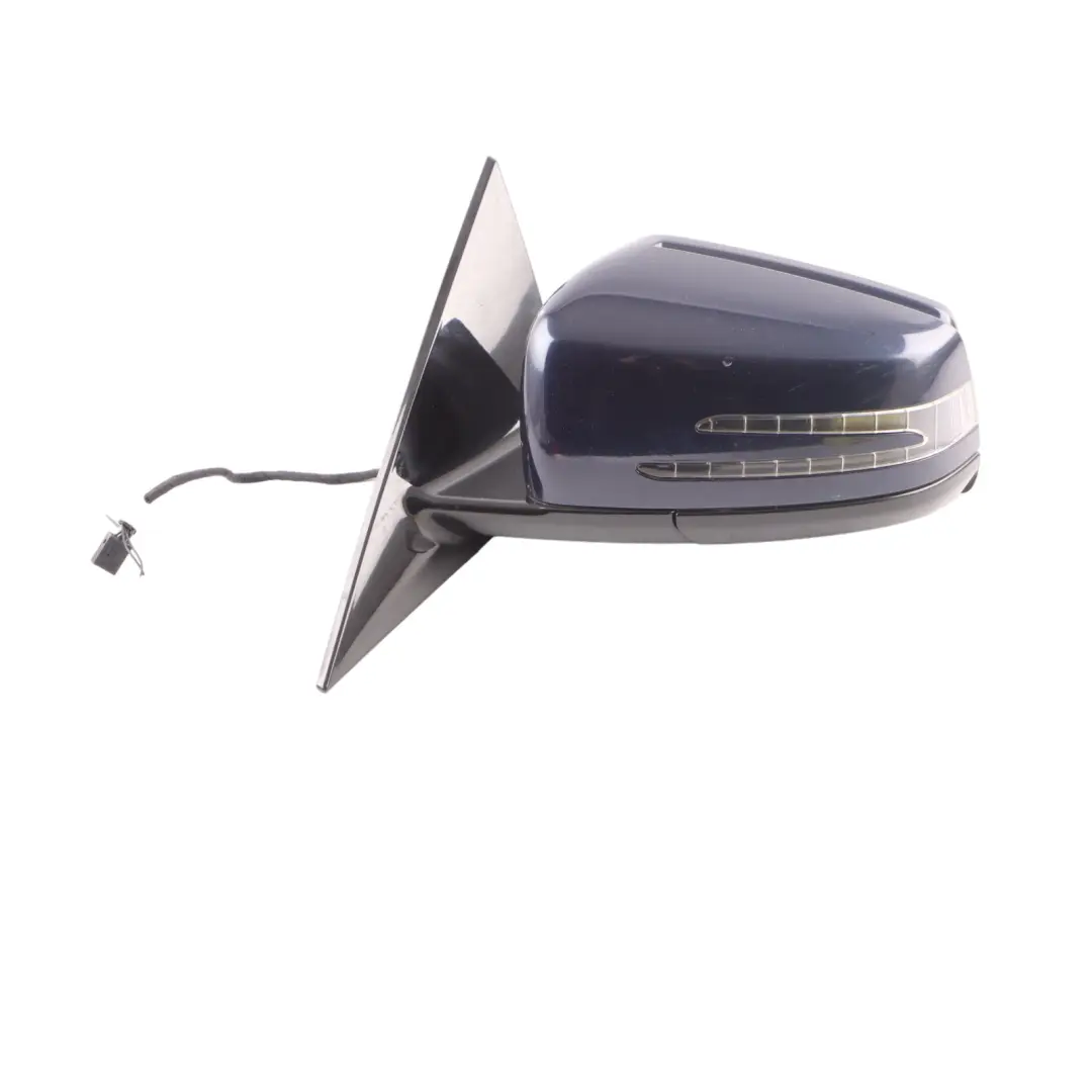 Mercedes C207 Wing Mirror Door Left N/S High Gloss Auto Dip Cavansite Blue - 890 - SKU rhd-A2078101976-CVB - Part number A2078101976