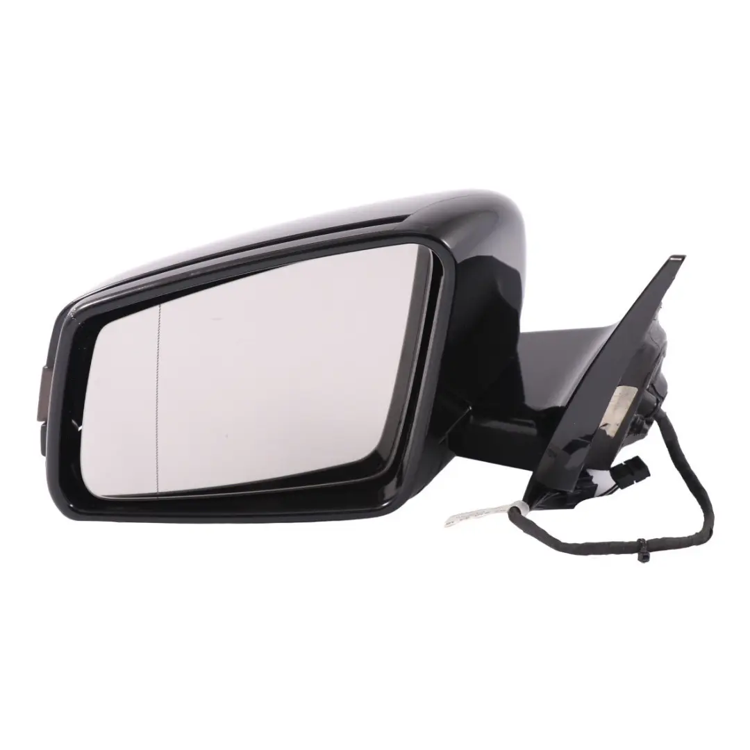 Mercedes C207 Wing Mirror Door Left N/S High Gloss Auto Dip Obsidian Black - 197 - SKU rhd-A2078101976-OB1 - Part number A2078101976