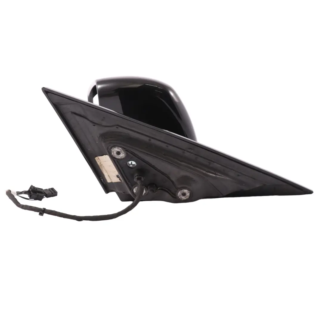 Mercedes C207 Wing Mirror Door Left N/S High Gloss Auto Dip Obsidian Black - 197 - SKU rhd-A2078101976-OB1 - Part number A2078101976