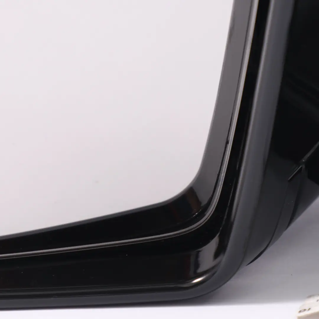 Mercedes C207 Wing Mirror Door Left N/S High Gloss Auto Dip Obsidian Black - 197 - SKU rhd-A2078101976-OB1 - Part number A2078101976