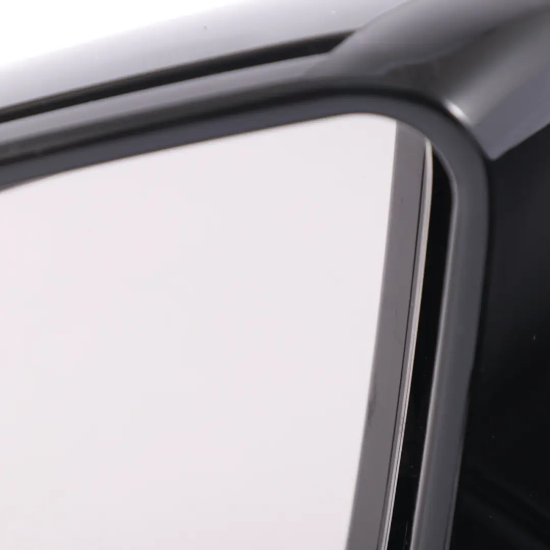 Mercedes C207 Wing Mirror Door Left N/S High Gloss Auto Dip Obsidian Black - 197 - SKU rhd-A2078101976-OB1 - Part number A2078101976