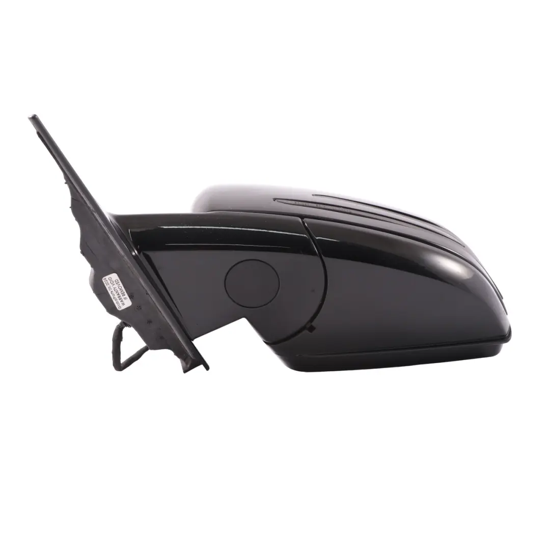 Mercedes C207 Wing Mirror Door Left N/S High Gloss Auto Dip Obsidian Black - 197 - SKU rhd-A2078101976-OB1 - Part number A2078101976
