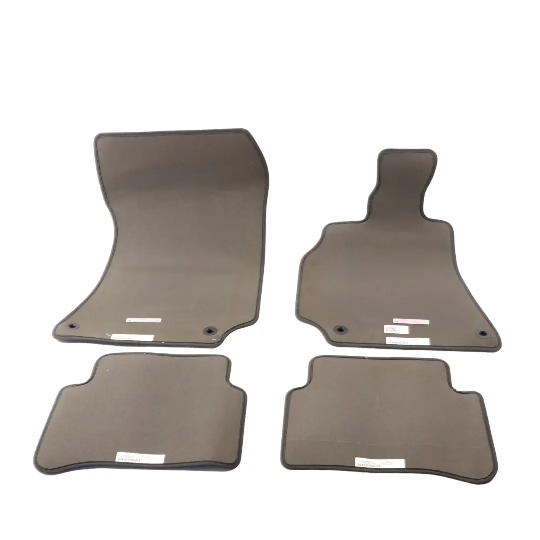 Mercedes W212 Floor Mats Set Interior Front Rear Cover Black - SKU rhd-A2126806900 - Part number A2126806900