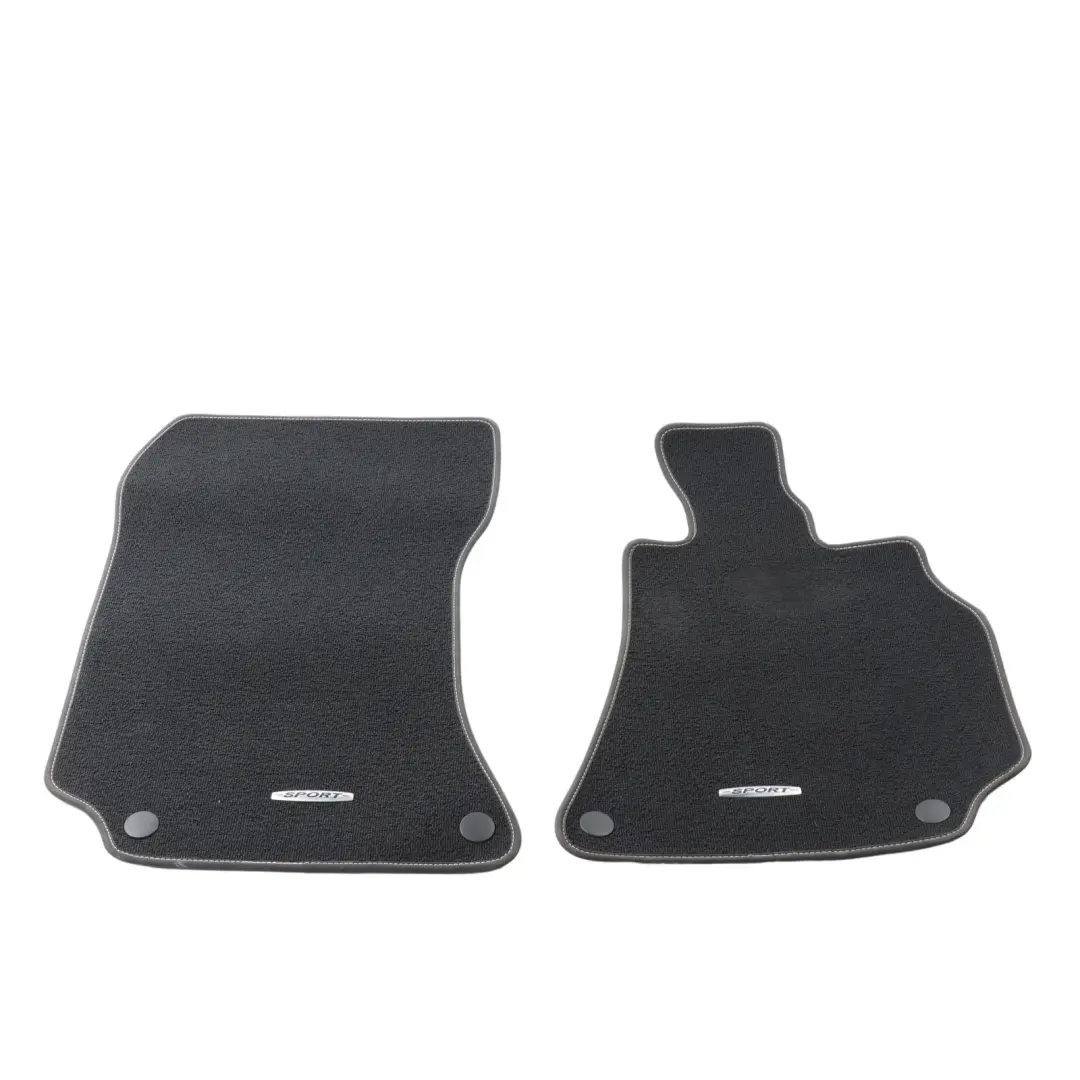 Mercedes W212 Floor Mats Set Interior Front Rear Cover Black - SKU rhd-A2126806900 - Part number A2126806900