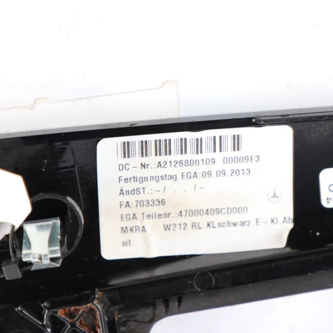 Gear Selector Trim Mercedes W212 E63 AMG Lever Switch Cover Surround A2126800109 - SKU rhd-A2126831108 - Part number A2126831108