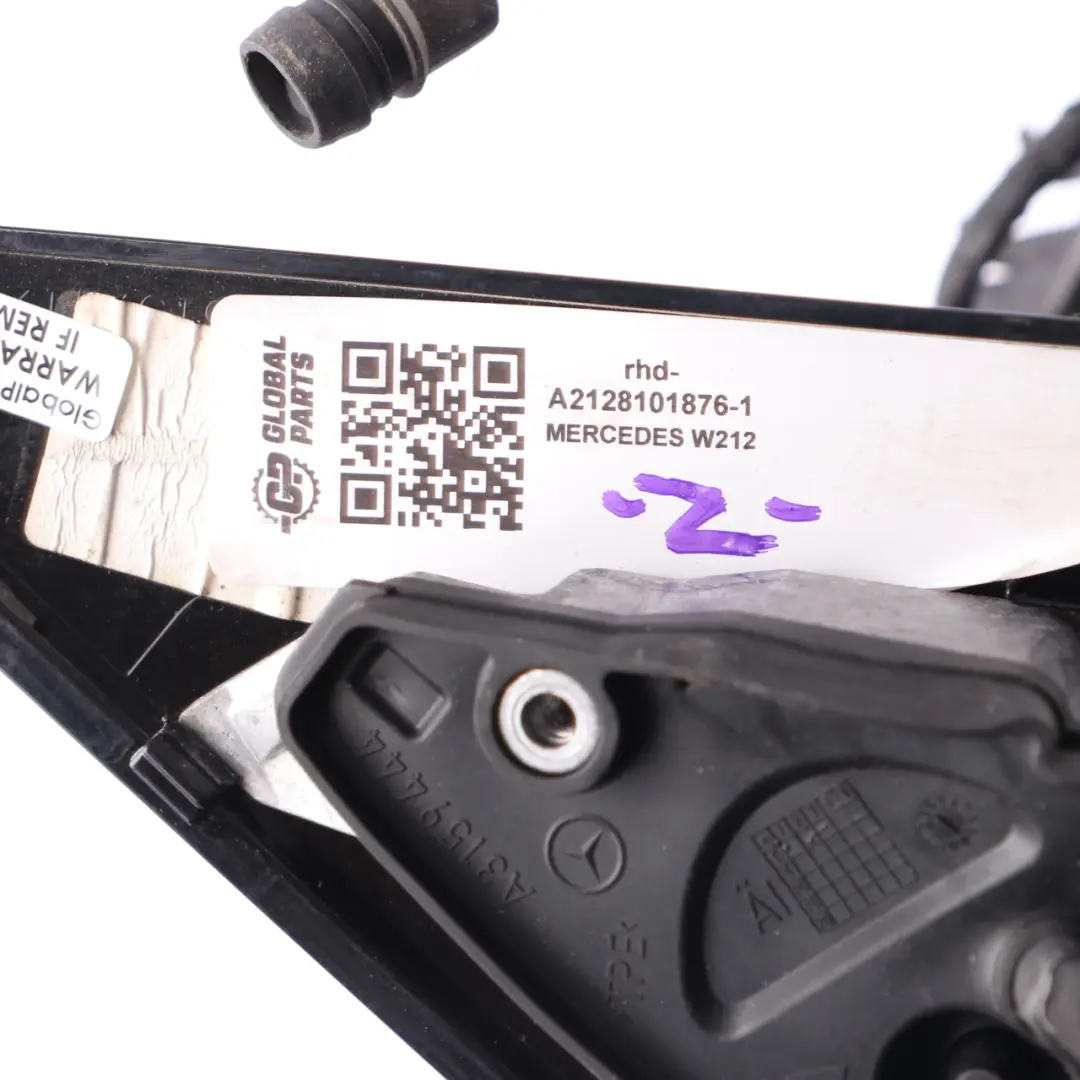 Wing Mirror Auto Dip Door Right O/S Cavansite Blue 890 to Mercedes W212 with Part number A2128101876 Mercedes W212 Wing Mirror Auto Dip Door Right O/S Cavansite Blue 890 - SKU rhd-A2128101876-1 - Part number A2128101876