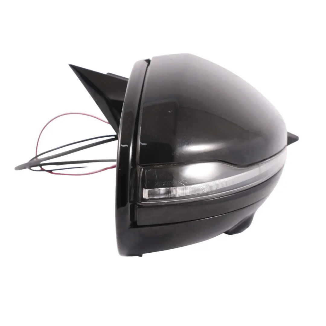 Mercedes W213 Right O/S Door Wing Mirror Camera Obsidian Black - 197 - SKU rhd-A2138105201-OB - Part number A2138105201