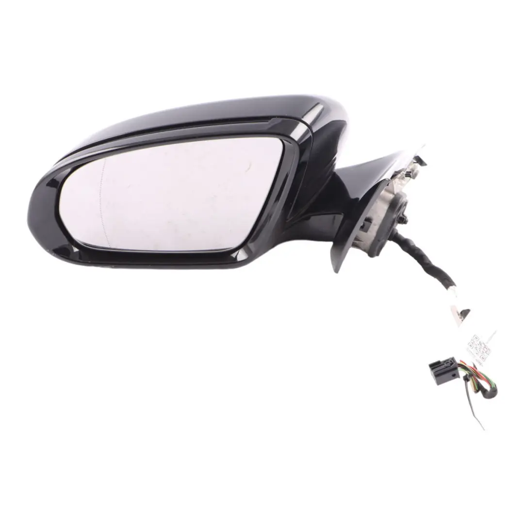 Mercedes W213 Wing Mirror Outside Door Left N/S Obsidian Black - 197 - SKU rhd-A2138107701-OB - Part number A2138107701