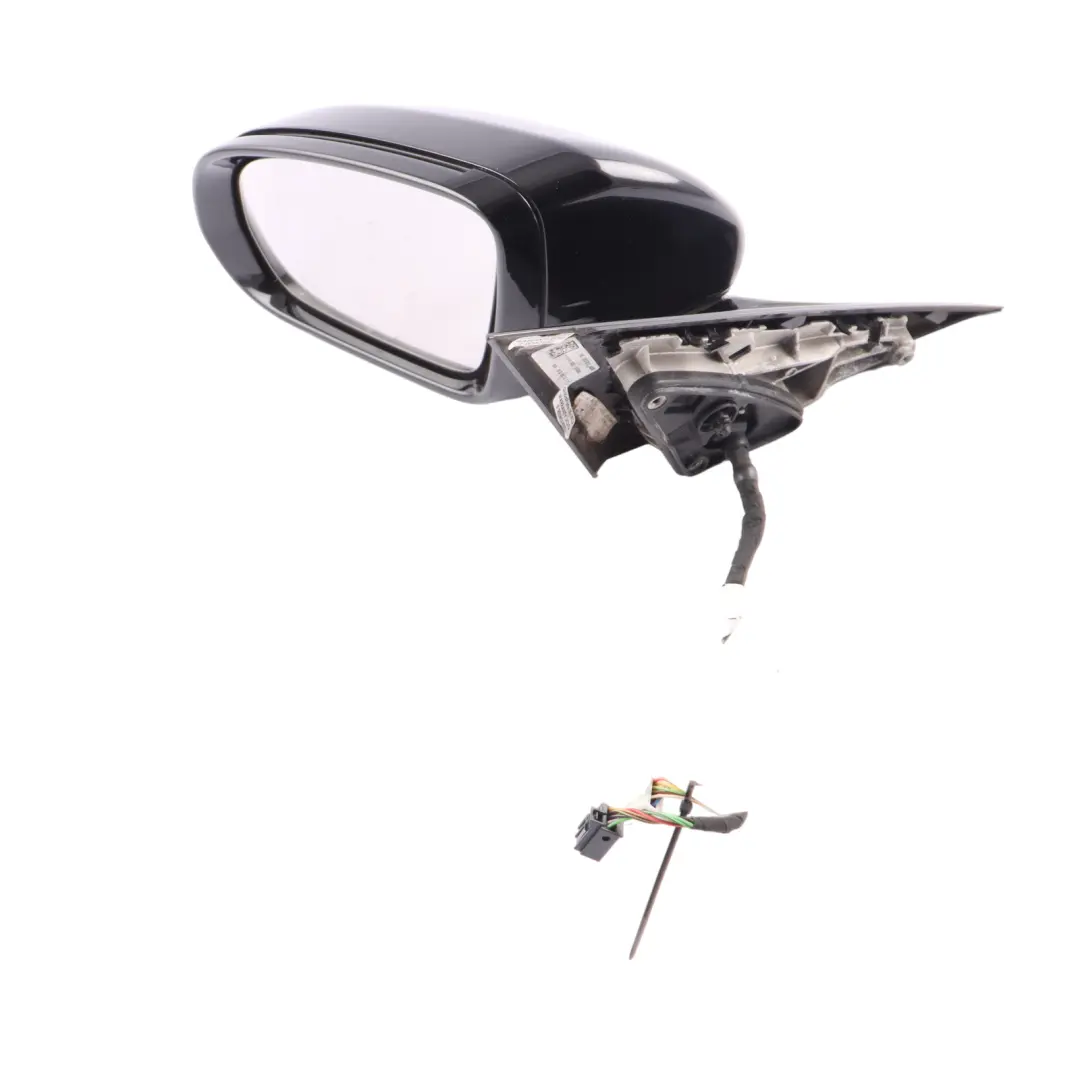 Mercedes W213 Wing Mirror Outside Door Left N/S Obsidian Black - 197 - SKU rhd-A2138107701-OB - Part number A2138107701