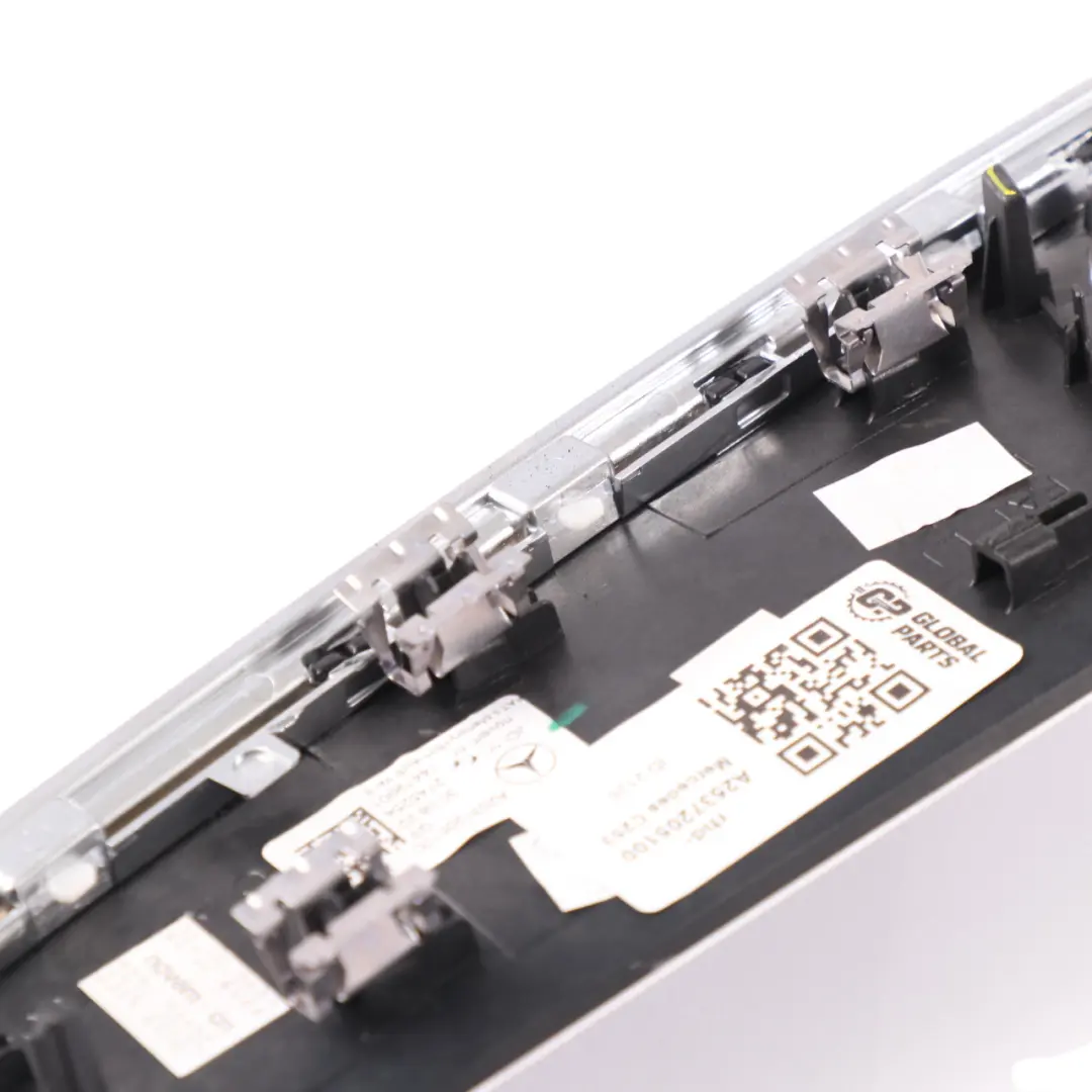 W253 Door Card Interior Trim Front Left N/S Strip Aluminium to Mercedes with Part number A2537205100 Mercedes W253 Door Card Interior Trim Front Left N/S Strip Aluminium - SKU A2537205100 - Part number A2537205100