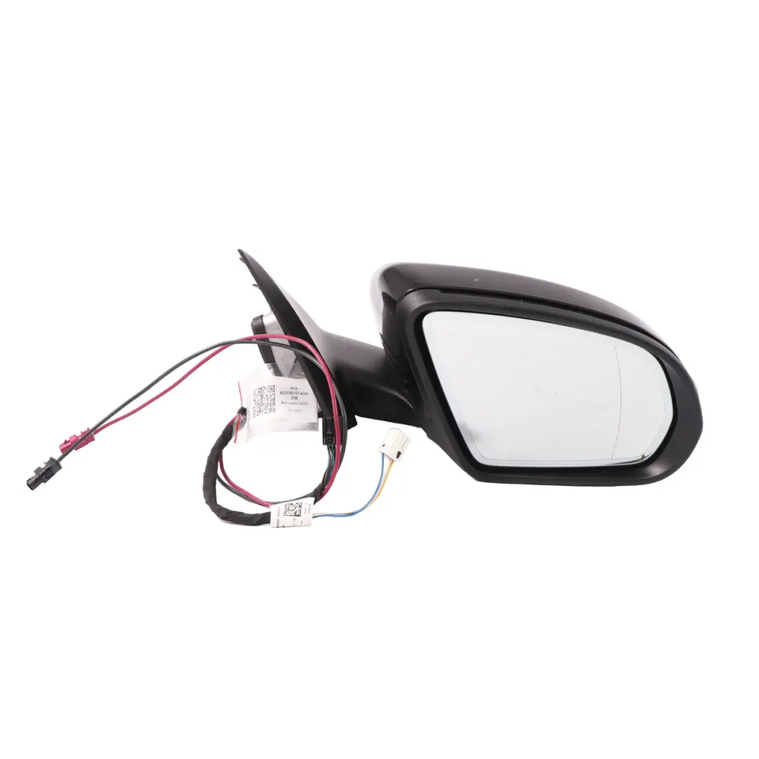 Wing Mirror Door Right O/S Outside Obsidian Black Metallic - 197 to Mercedes X253 with Part number A2538101404 Mercedes X253 Wing Mirror Door Right O/S Outside Obsidian Black Metallic - 197 - SKU rhd-A2538101404-OB - Part number A2538101404