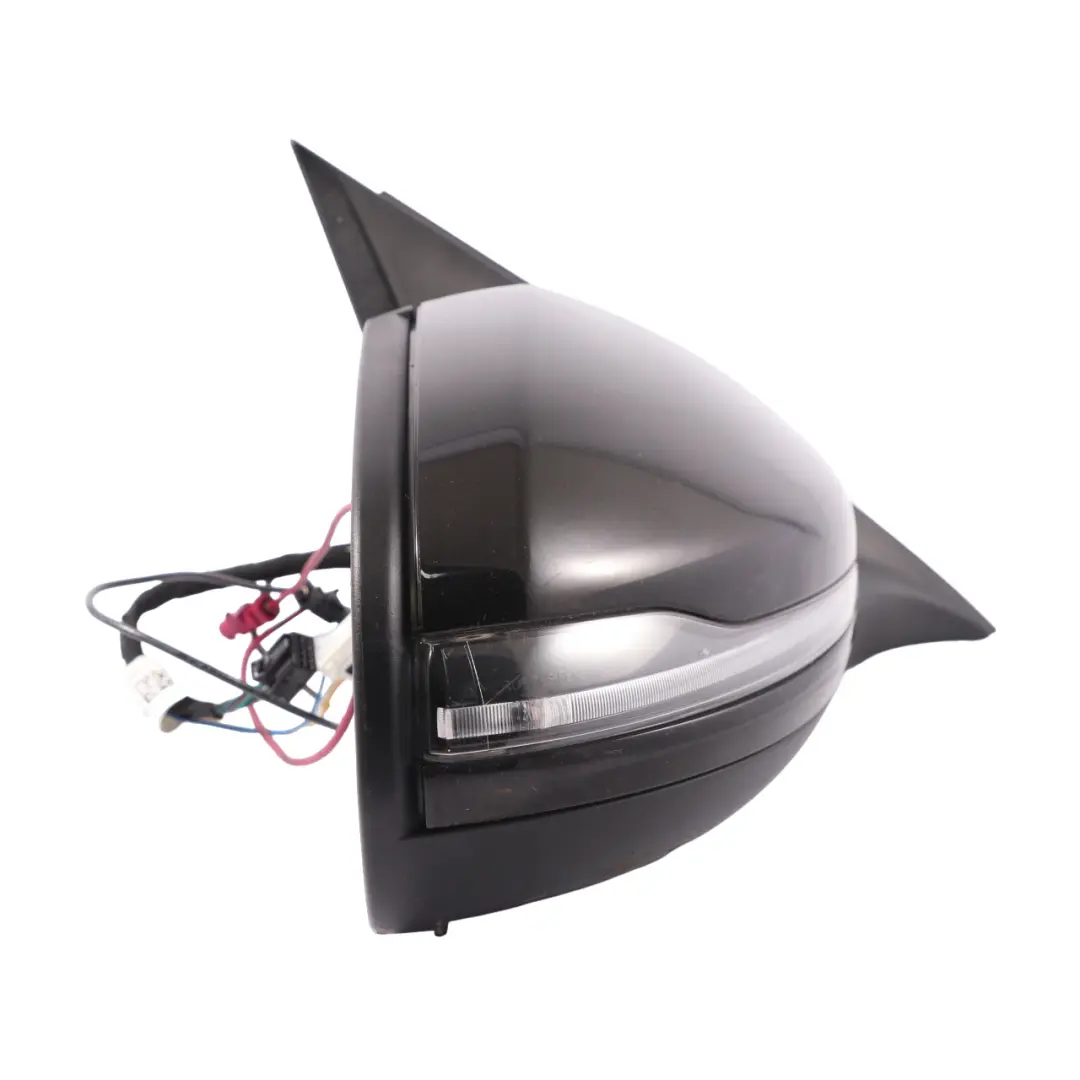 Mercedes X253 Wing Mirror Door Right O/S Outside Obsidian Black Metallic - 197 - SKU rhd-A2538101404-OB - Part number A2538101404