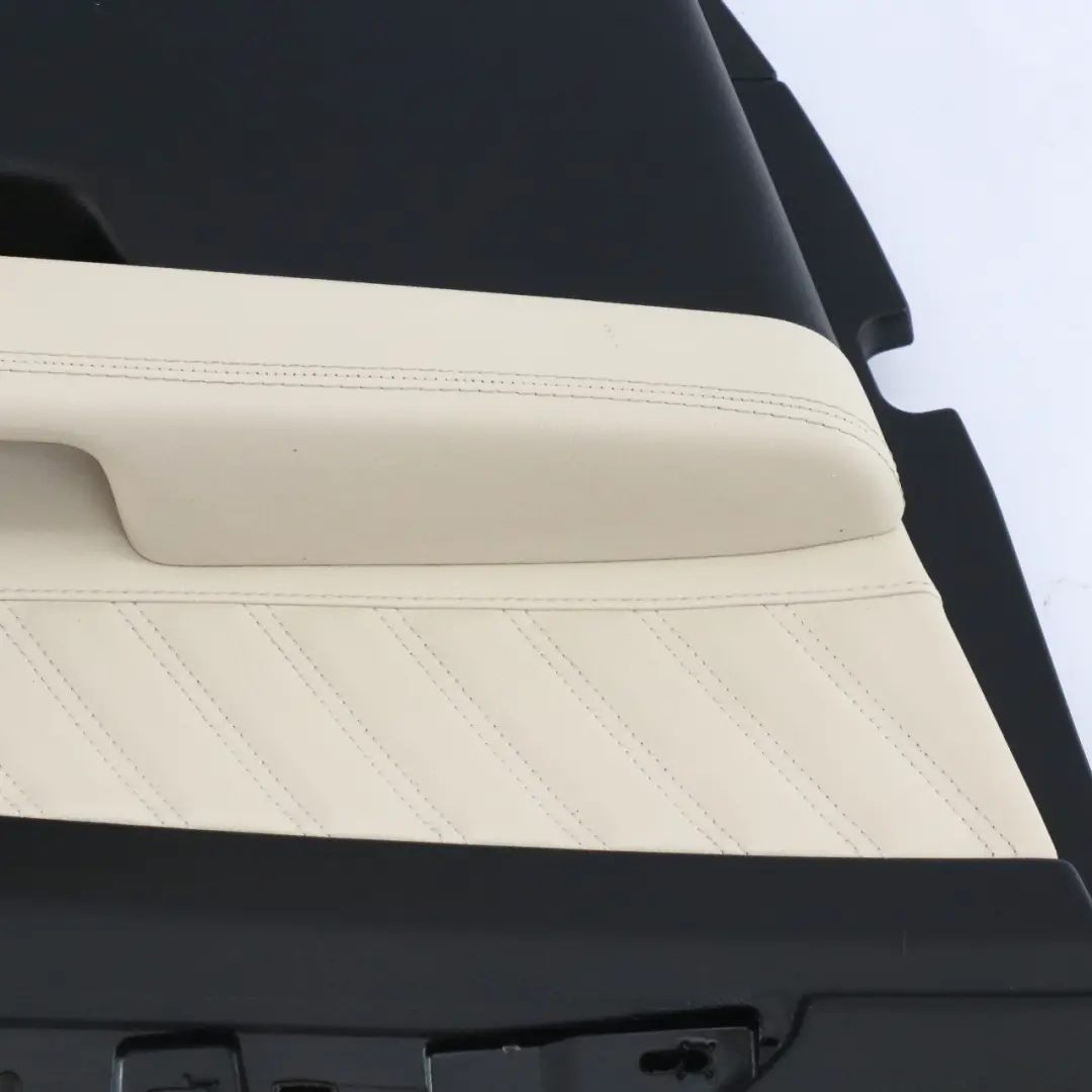 Mercedes C292 Door Card Front Left N/S Trim Panel Cover Leather Black Beige - SKU rhd-A2927204901 - Part number A2927204901