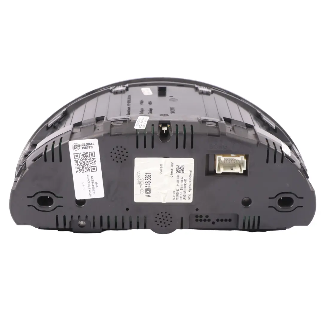 Speedometer Instrument Cluster Automatic to Mercedes W639 Diesel with Part number A6394465821 Mercedes W639 Diesel Speedometer Instrument Cluster Automatic - SKU rhd-A6394465821 - Part number A6394465821