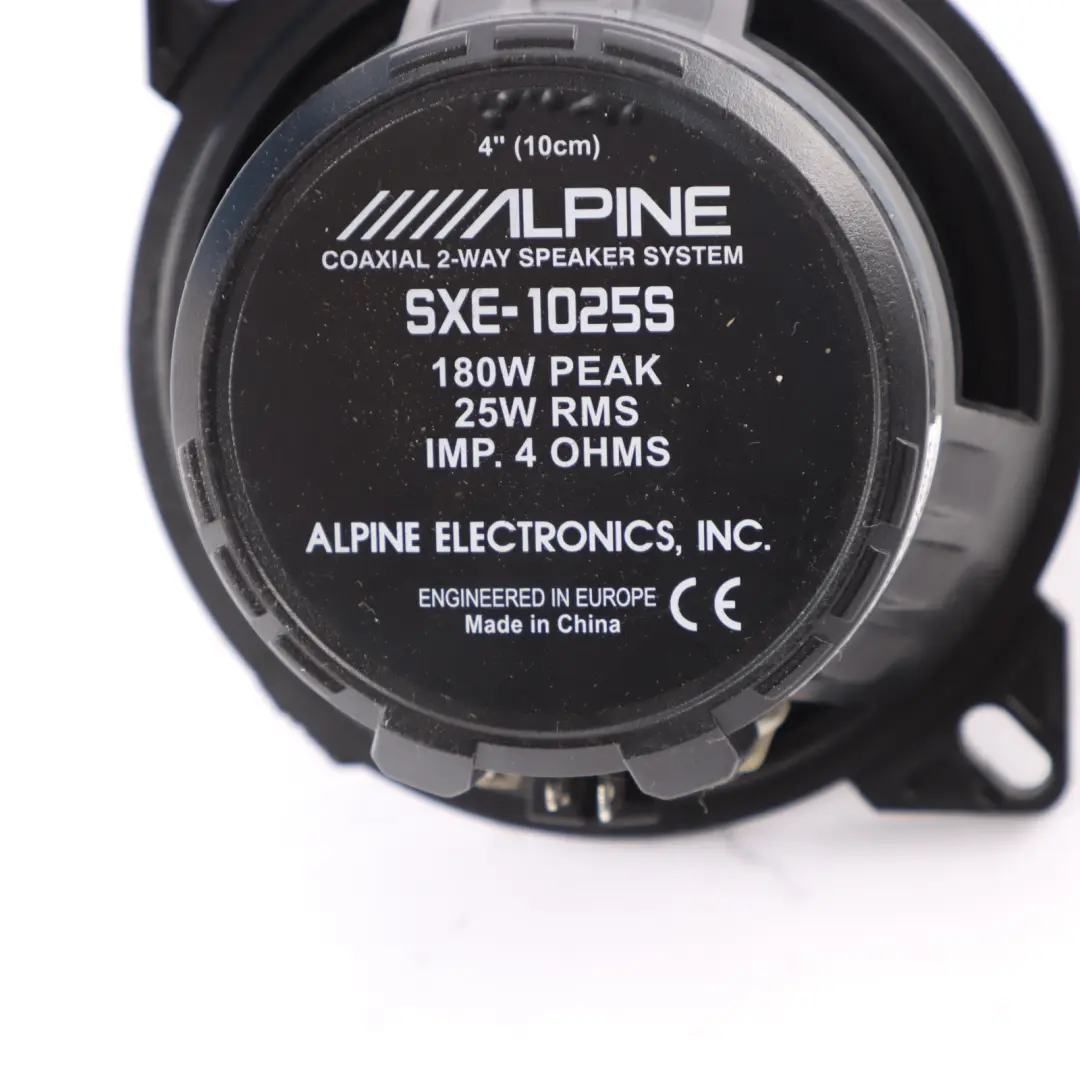 Alpine 2-Way Car Radio Stereo Audio Speaker Door Shelf Type E - SKU SXE-1025S - Part number SXE-1025S