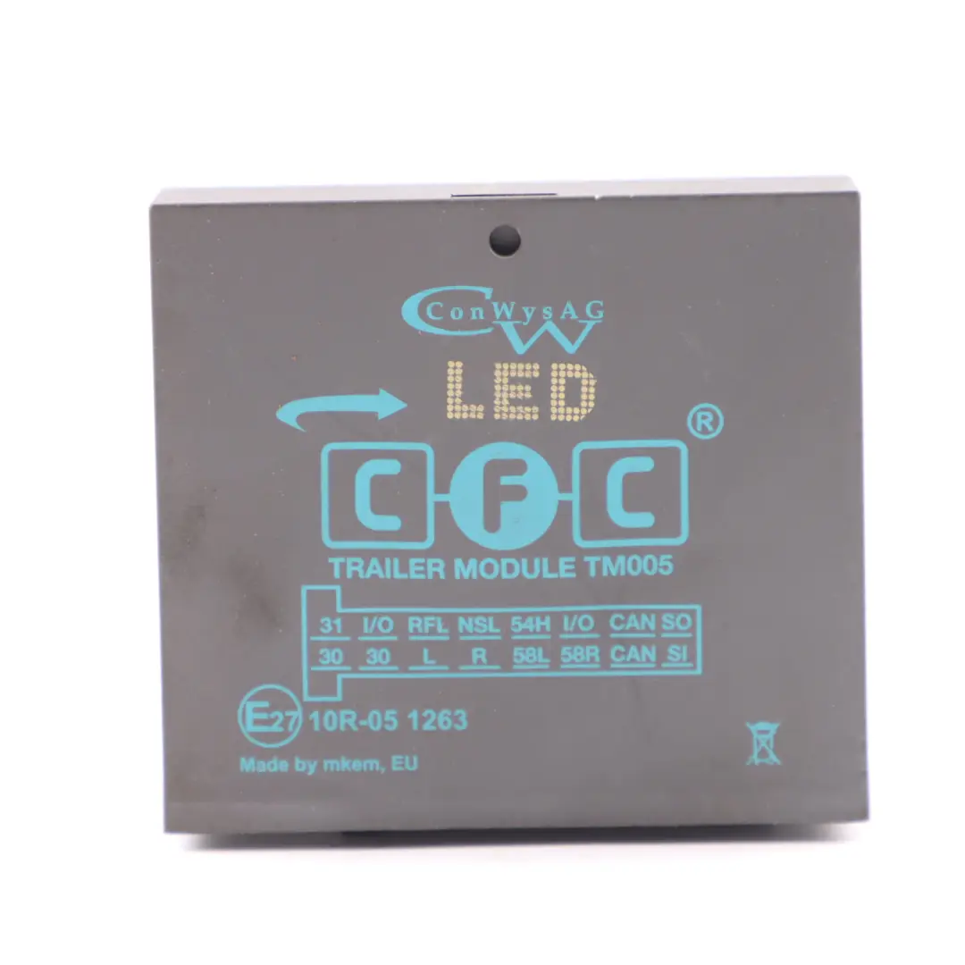 ConWys AG CFC Towing Hitch Trailer Hook Module Control Unit ECU LED to with Part number TM005 ConWys AG CFC Towing Hitch Trailer Hook Module Control Unit ECU LED - SKU TM005 - Part number TM005