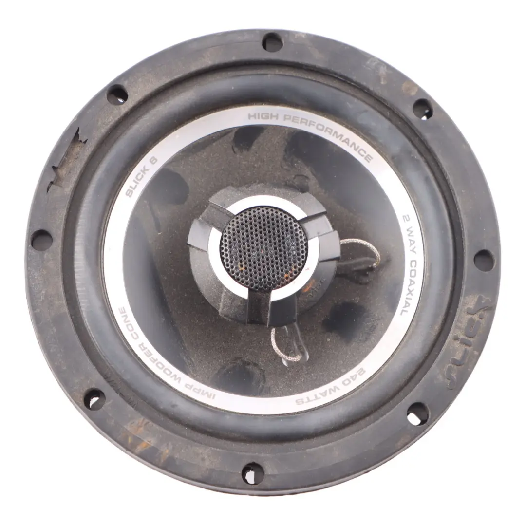 Genuine VIBE Slick 6-V3 2-Way Coaxial Stereo Car Audio Component Speaker 240W  - SKU VIBE Slick6-V3 - Part number VIBE Slick6