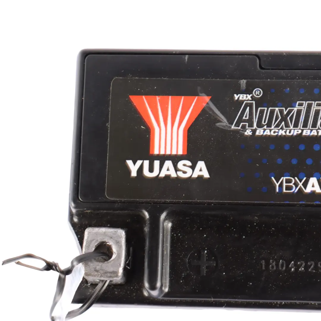  YUASA YBX AX14 12V Auxiliary Additional Generator Battery 12Ah 200A YBXAX14 - SKU YUASA YBX AX14 12Ah Accumulator - Part number YUASA YBX AX14 12Ah Accumulator