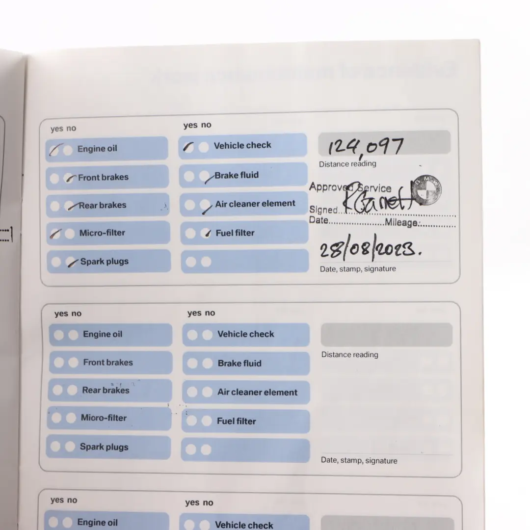 Service Booklet Book to BMW 5 6 Series E60 E61 E63 E64 LCI with Part number 0014283 BMW 5 6 Series E60 E61 E63 E64 LCI Service Booklet Book - SKU 0014283 - Part number 0014283