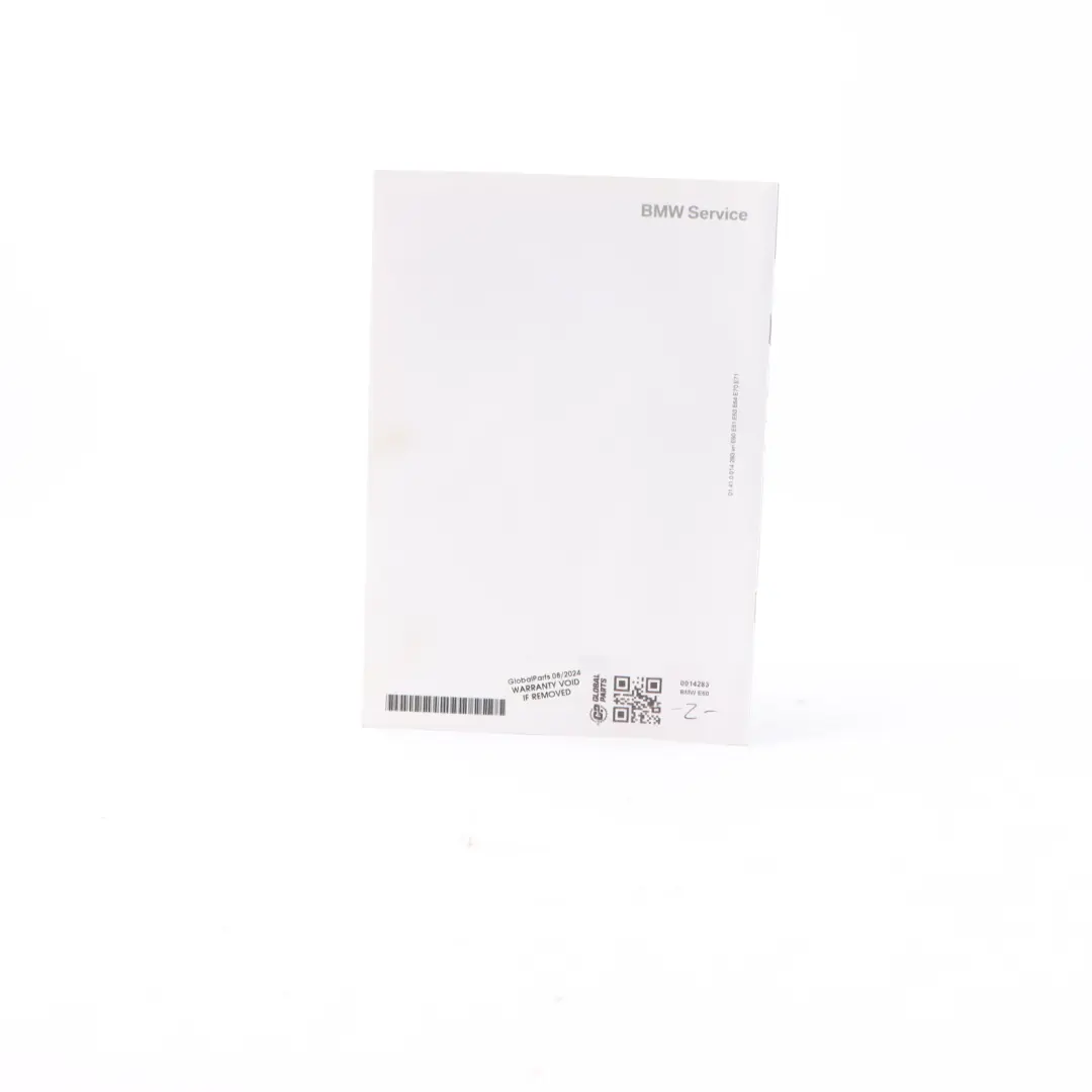 Service Booklet Book to BMW 5 6 Series E60 E61 E63 E64 LCI with Part number 0014283 BMW 5 6 Series E60 E61 E63 E64 LCI Service Booklet Book - SKU 0014283 - Part number 0014283