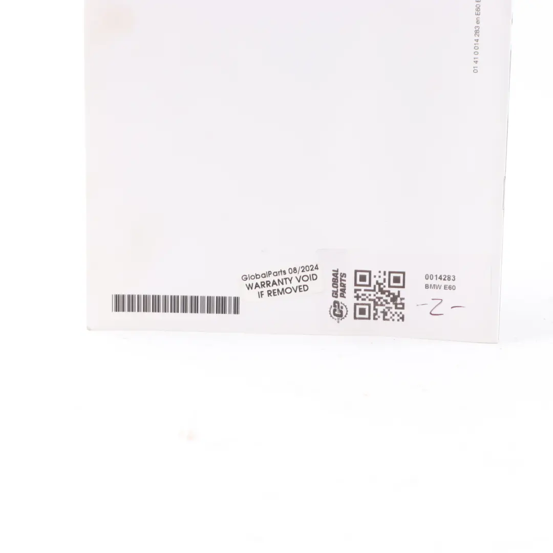 Service Booklet Book to BMW 5 6 Series E60 E61 E63 E64 LCI with Part number 0014283 BMW 5 6 Series E60 E61 E63 E64 LCI Service Booklet Book - SKU 0014283 - Part number 0014283