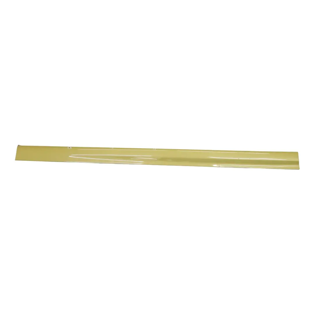 Gonna laterale BMW E46 M3 destra Phoenix Yellow Metallic - 445 per con numero di parte 0021495 Gonna laterale BMW E46 M3 destra Phoenix Yellow Metallic - 445 - SKU 0021495-PGM - Numero di parte 0021495