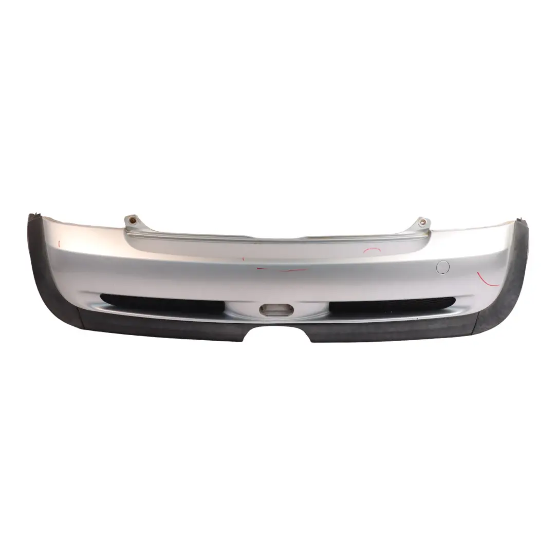 Bumper Panel Pure Silver Metallic - 900 to Mini Cooper S R53 Rear with Part number 0029957 Mini Cooper S R53 Rear Bumper Panel Pure Silver Metallic - 900 - SKU 0029957-PS - Part number 0029957