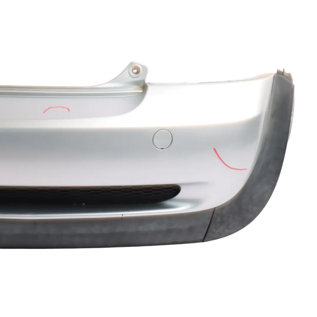 Bumper Panel Pure Silver Metallic - 900 to Mini Cooper S R53 Rear with Part number 0029957 Mini Cooper S R53 Rear Bumper Panel Pure Silver Metallic - 900 - SKU 0029957-PS - Part number 0029957