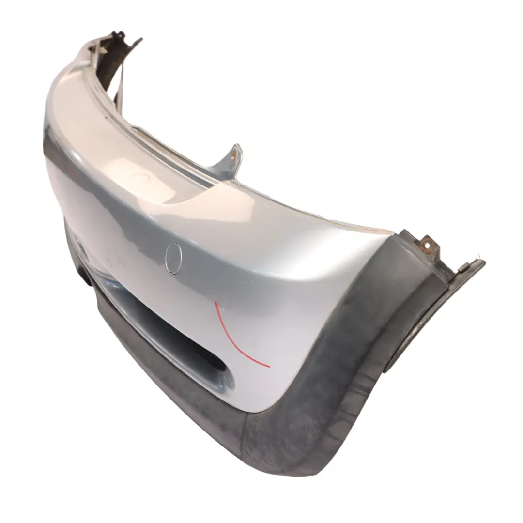 Bumper Panel Pure Silver Metallic - 900 to Mini Cooper S R53 Rear with Part number 0029957 Mini Cooper S R53 Rear Bumper Panel Pure Silver Metallic - 900 - SKU 0029957-PS - Part number 0029957