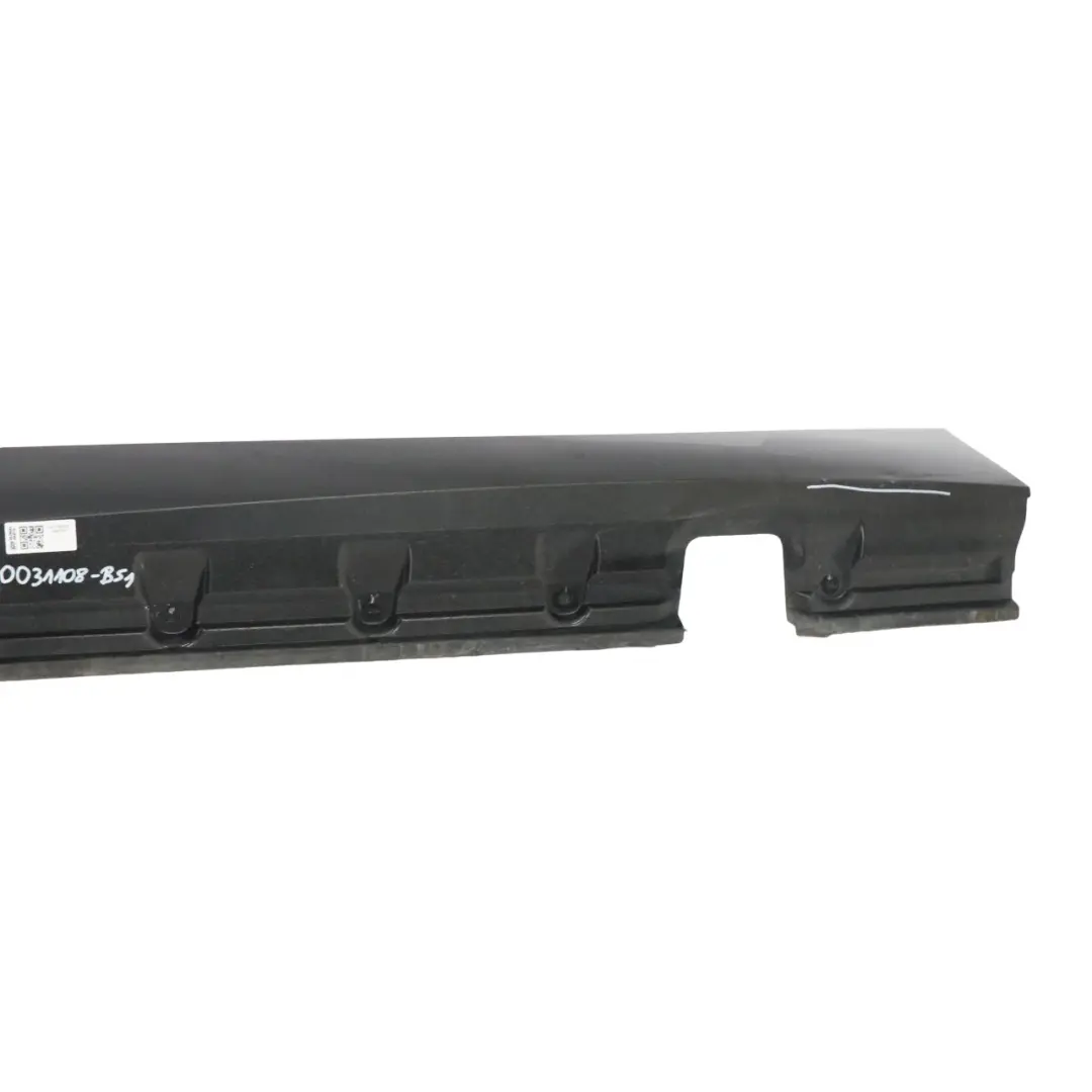 BMW Z4 E85 Faldón lateral derecho Listón de umbral Panel Black Sapphire - 475 - SKU 0031108-BS1 - Número de pieza 0031108